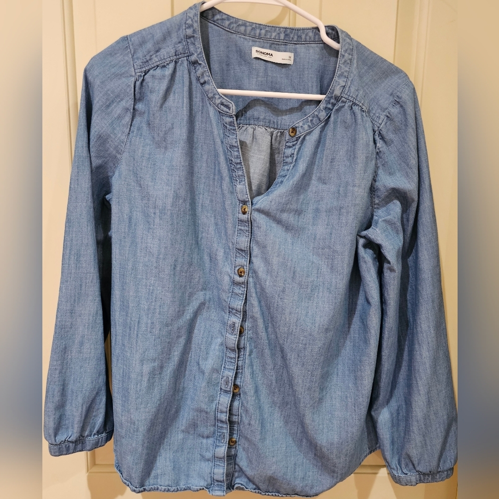 Sonoma Blue Denim Shirt